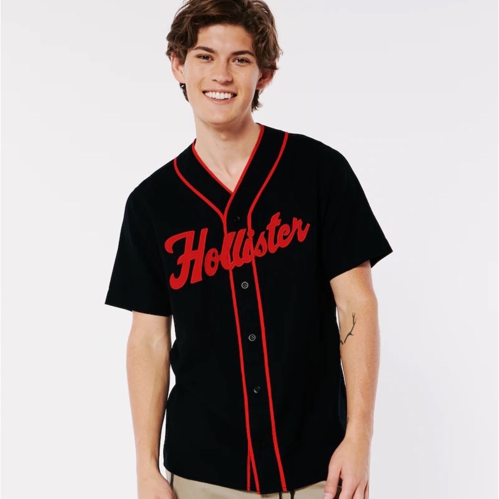 Hollister Relaxed Baseball Shirt